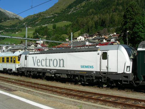 Siemens Vectron 91 80 6193 921-6 ad Airolo